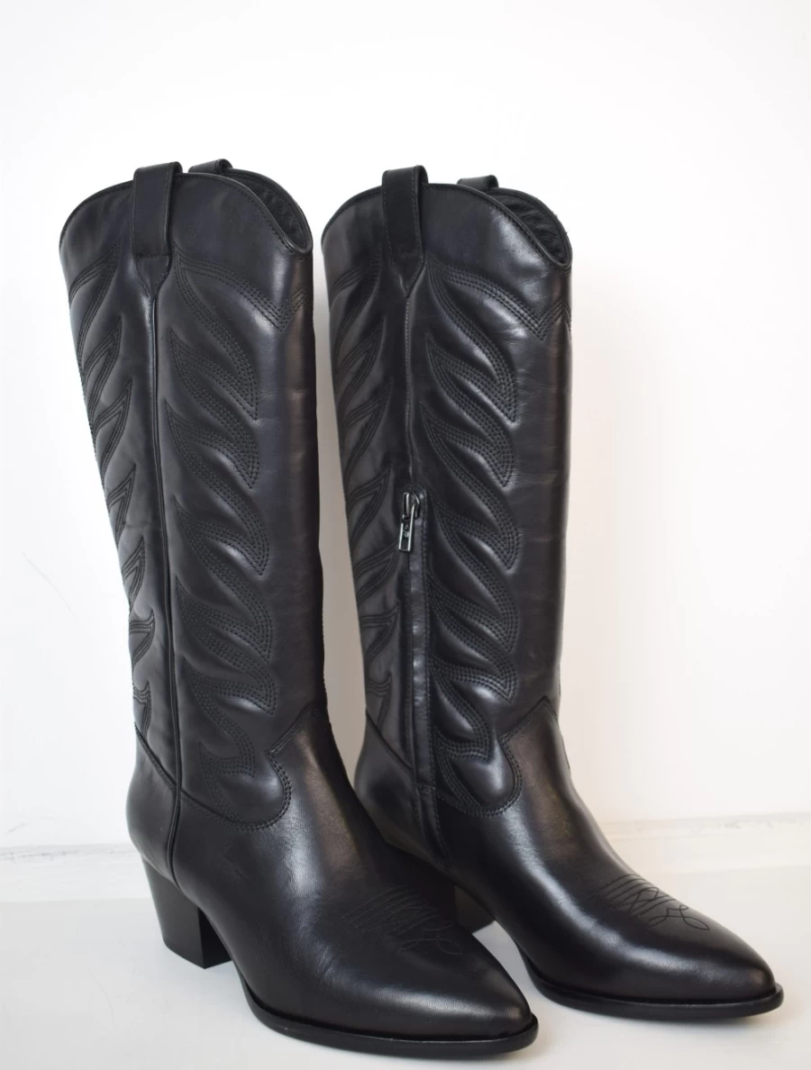 ASH Women's Heaven Boot Black - Stylish Black Ankle Boots for Women