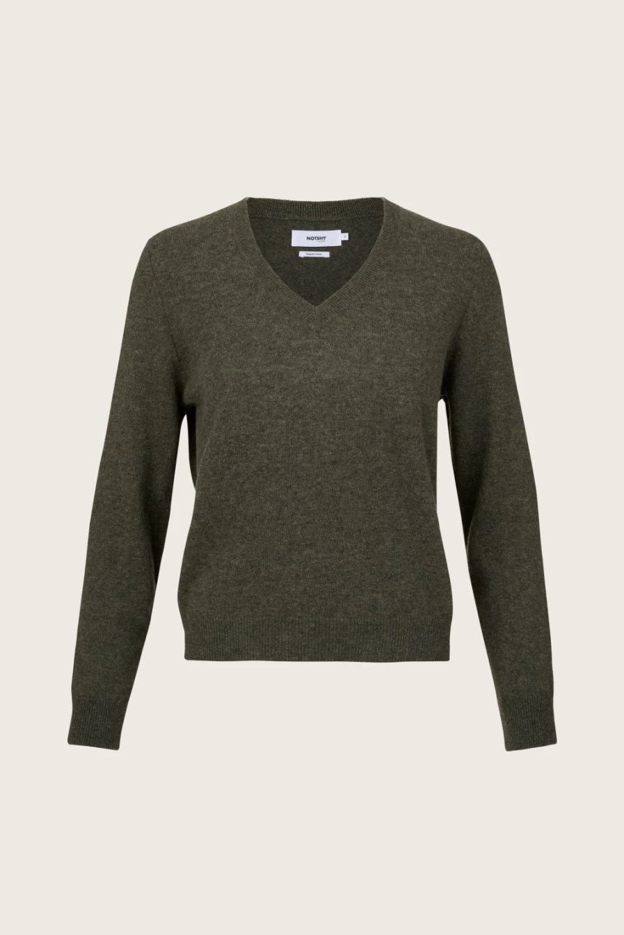 Not Shy Women's Celia Knit Forest Sweater - Soft Casual Pullover for Women