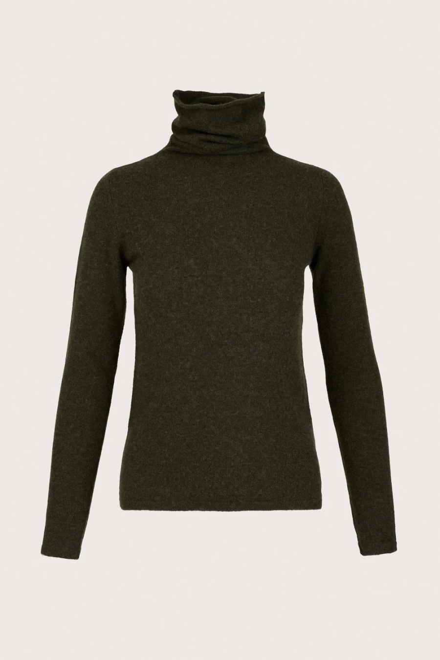 Sass & Edge Women's Flodden Cowl - Luxurious Cashmere Scarf for Army Green Fashion