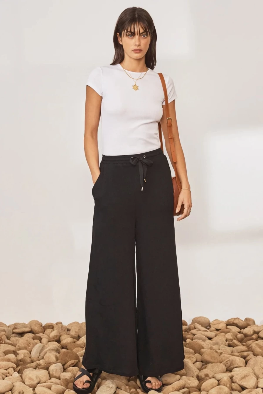 Sancia Women's Viola Ink Trousers – High-Waisted Comfort Pants