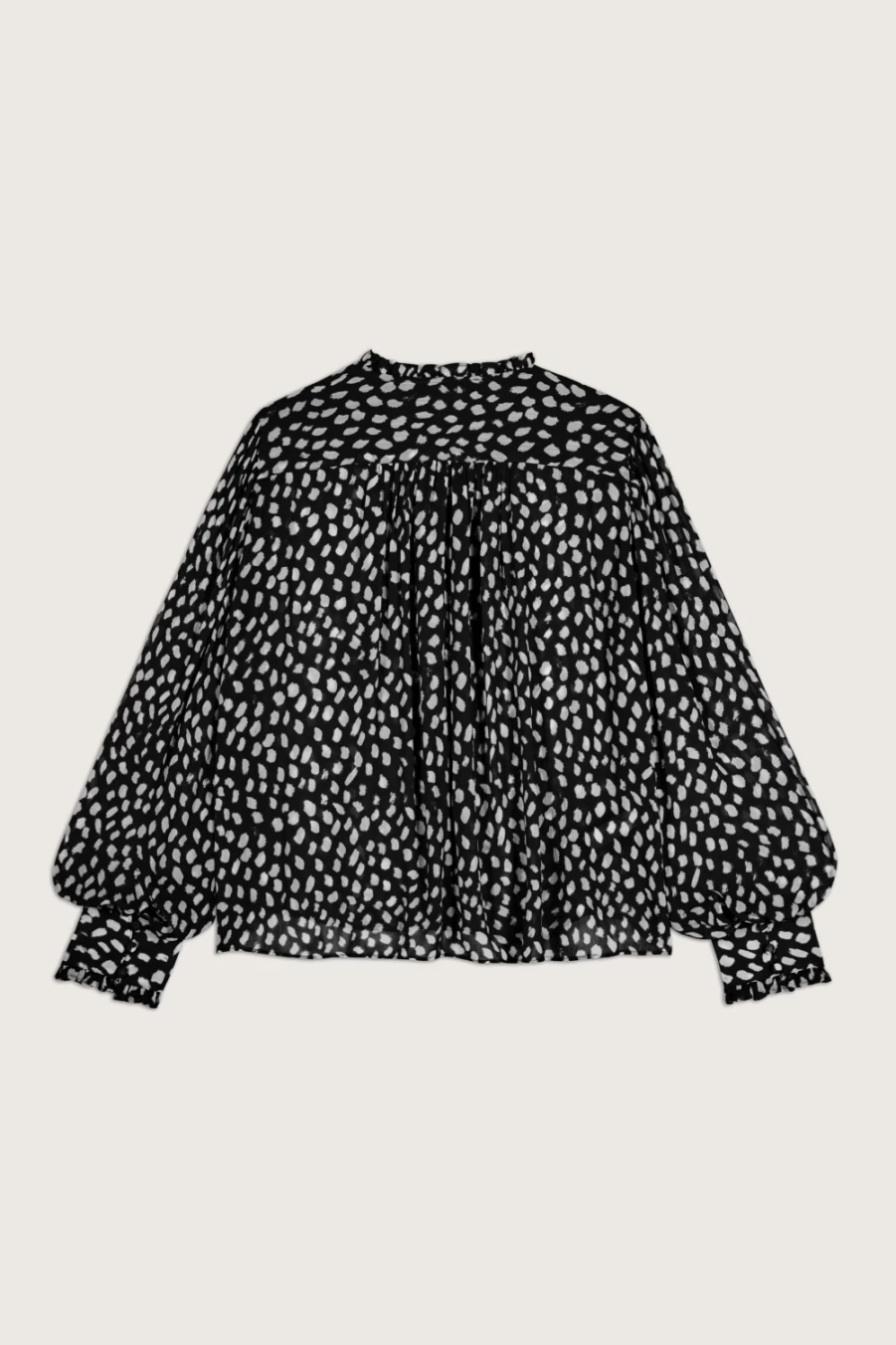 ba&sh Women's Bingo Long Sleeve Shirt Stylish Casual Blouse for Everyday Wear