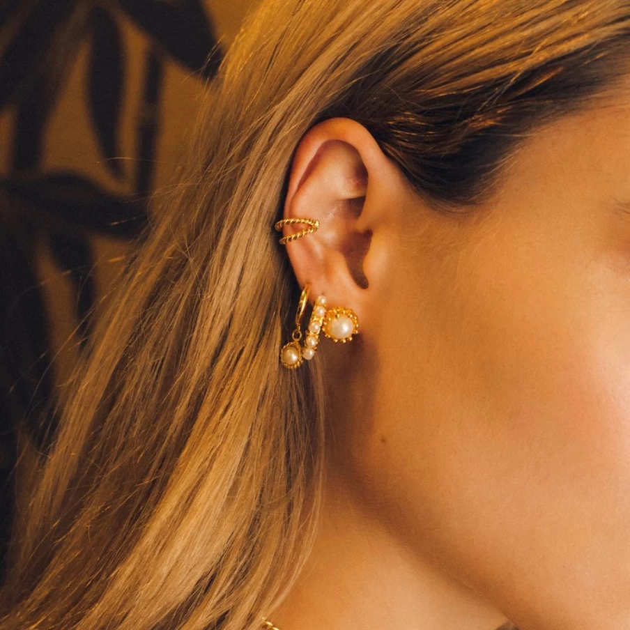 Pajarolimon Women's Ibiza Earrings – Stylish & Elegant Hoop Earrings for Women