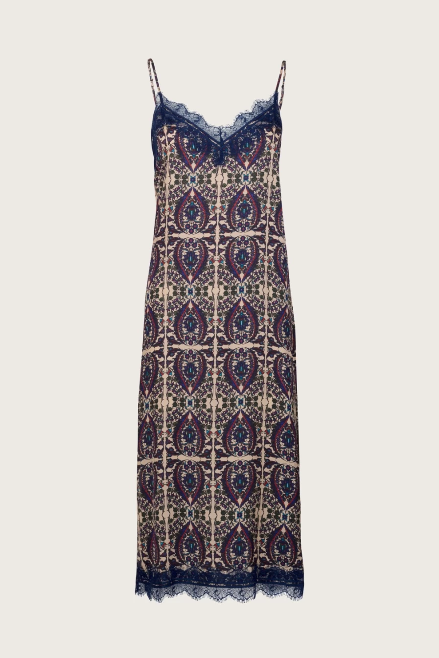 Not Shy Women's Ivy Slip Dress in Slave Dune Color - Elegant Boho Chic Style