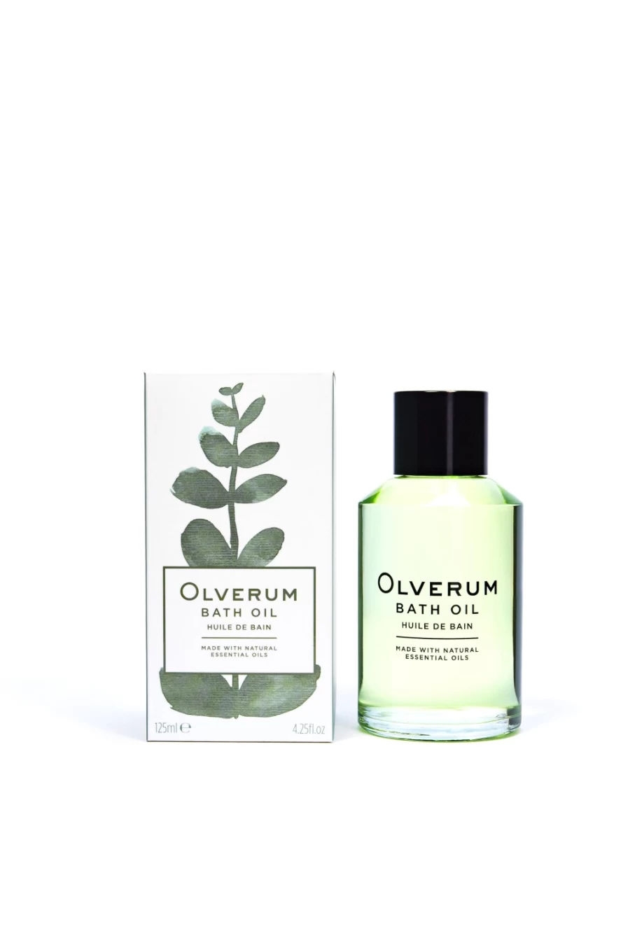 Olverum Relaxing Bath Oil for Women - 125ml Aromatherapy Essential Oil Blend for Stress Relief & Muscle Relaxation