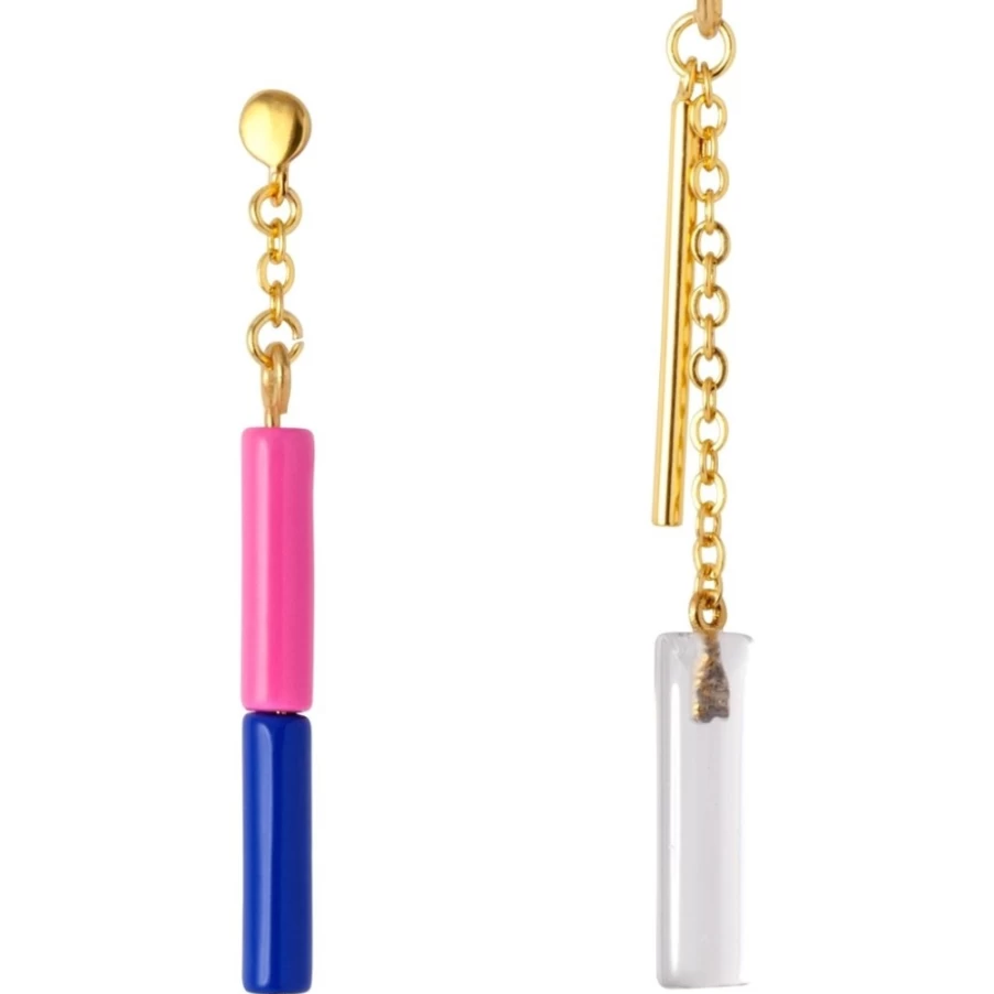 Lulu Copenhagen Women's Topping Long Crystal Elegant Jewelry Piece