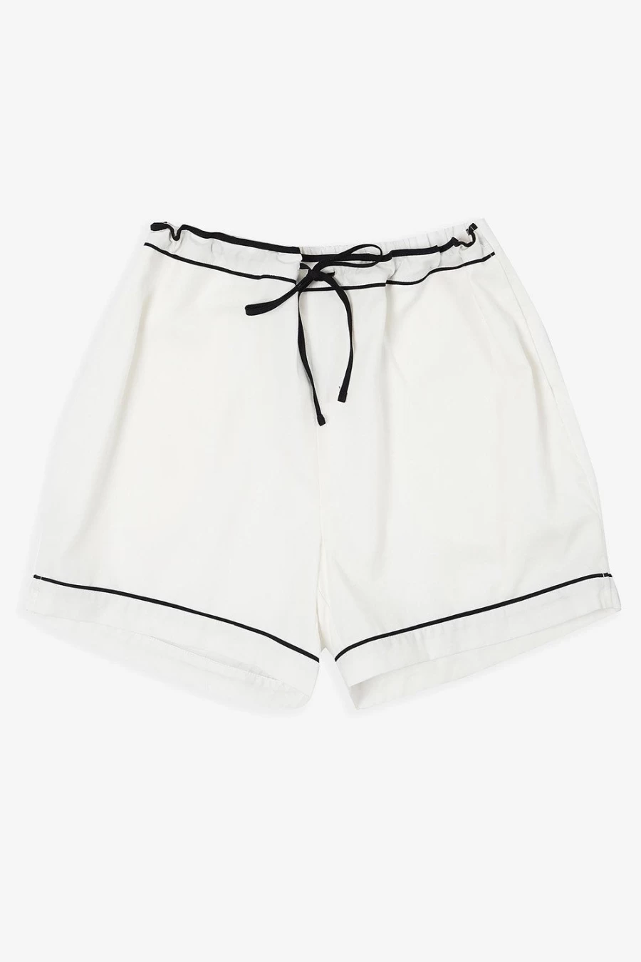 BREATHE Women's Pj Shorts - Comfortable White Sleepwear for Women