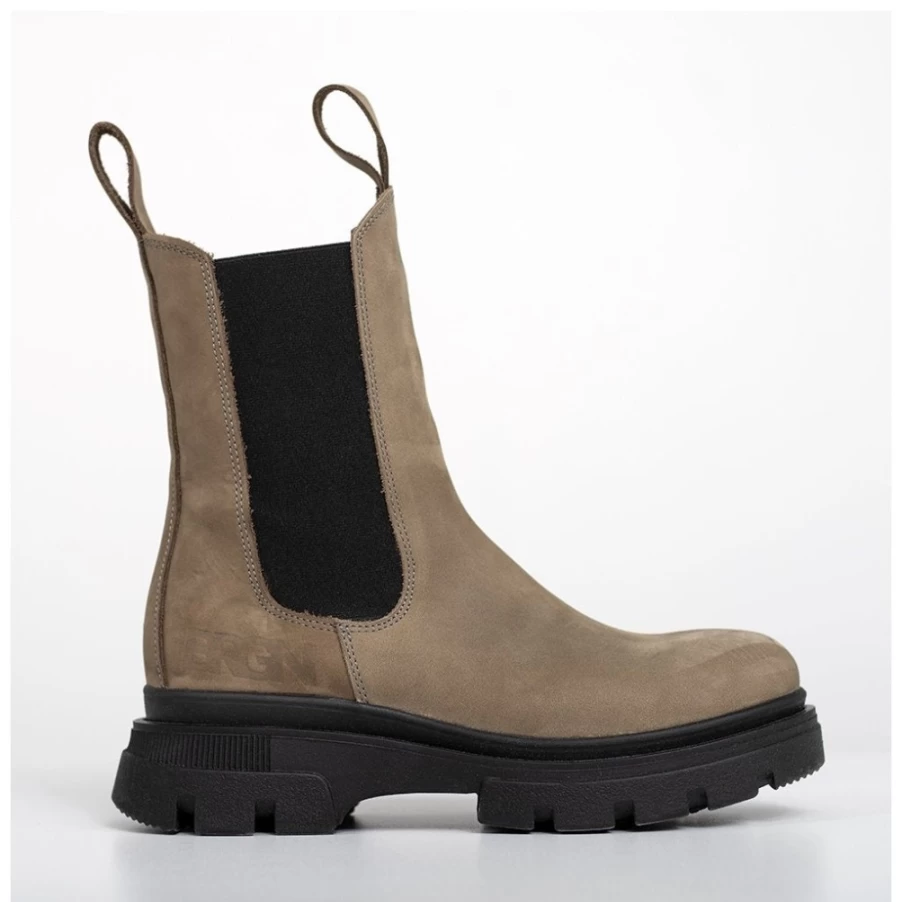 BRGN Women's Waterproof Chelsea Boots in Camel - Comfortable & Stylish Ankle Boots