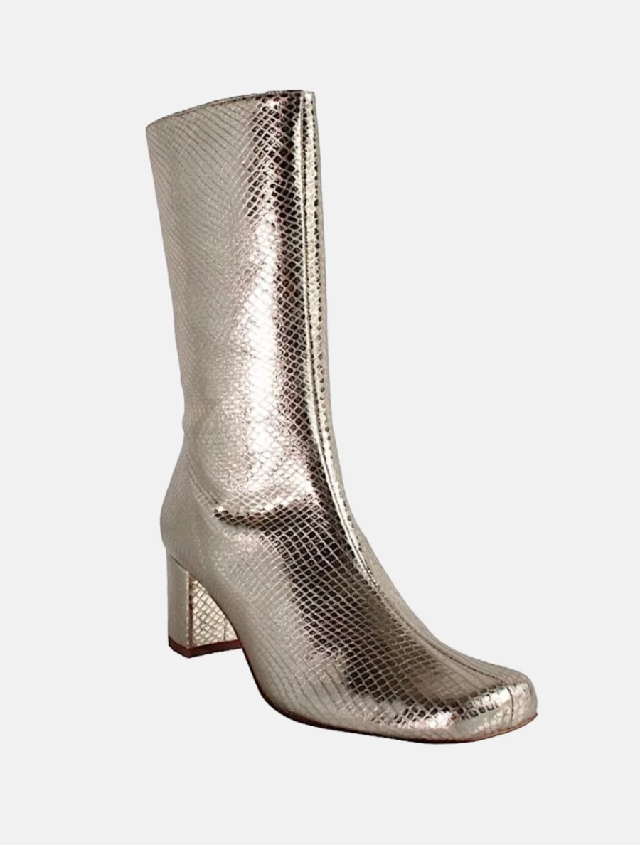 Terry de Havilland Women's Lola Gold Boots - Fashionable & Stylish Ankle Boots