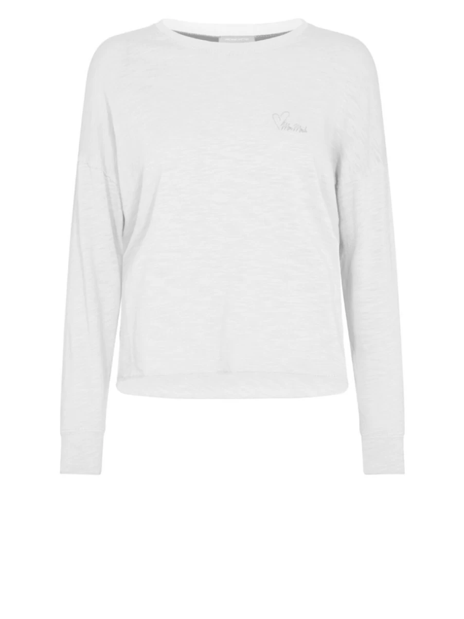 Mos Mosh Women's O-Ls Tee White Casual T-Shirt