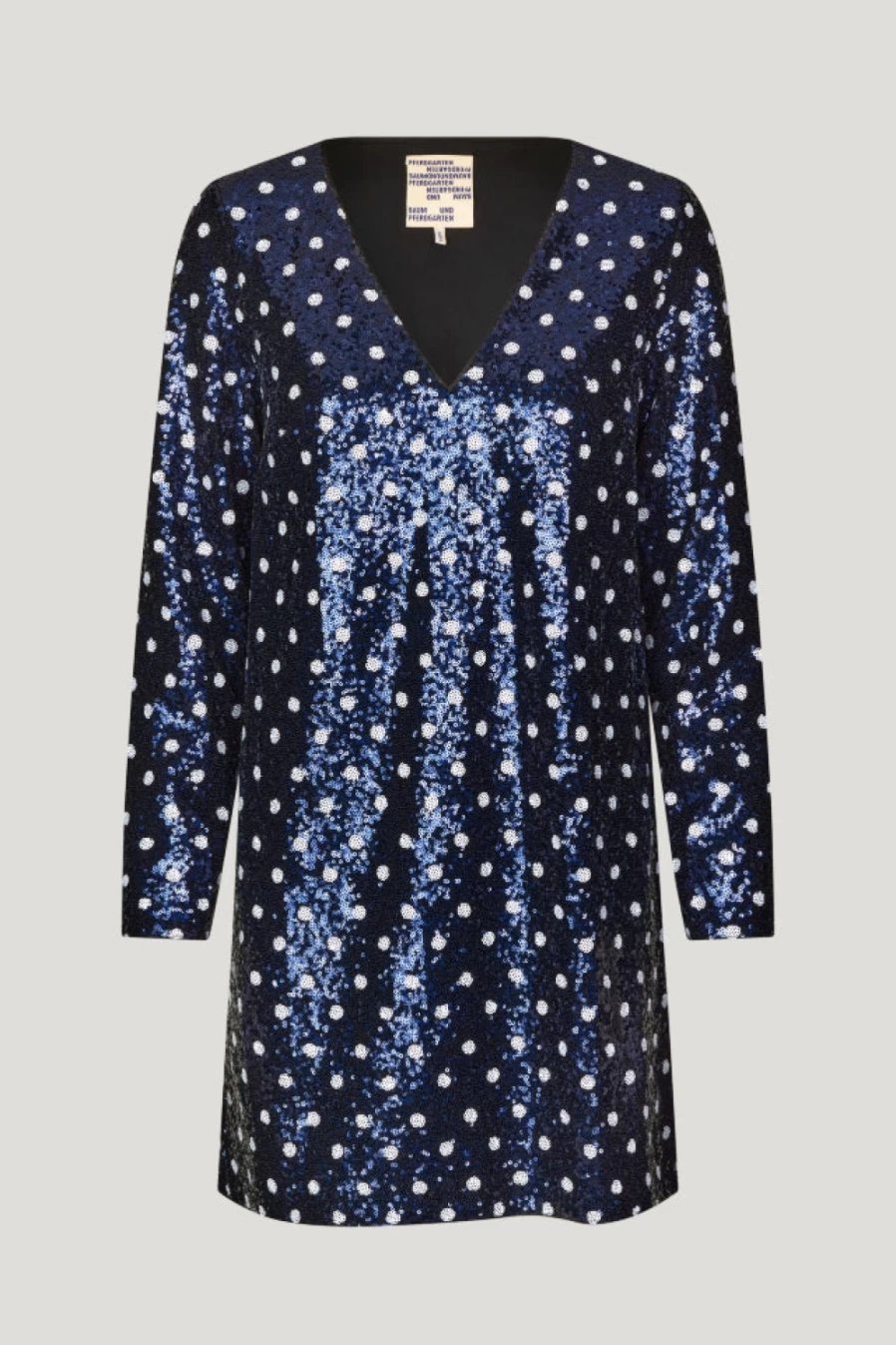 Baum und Pferdgarten Women's Javona Blue Dotted Sequins Dress