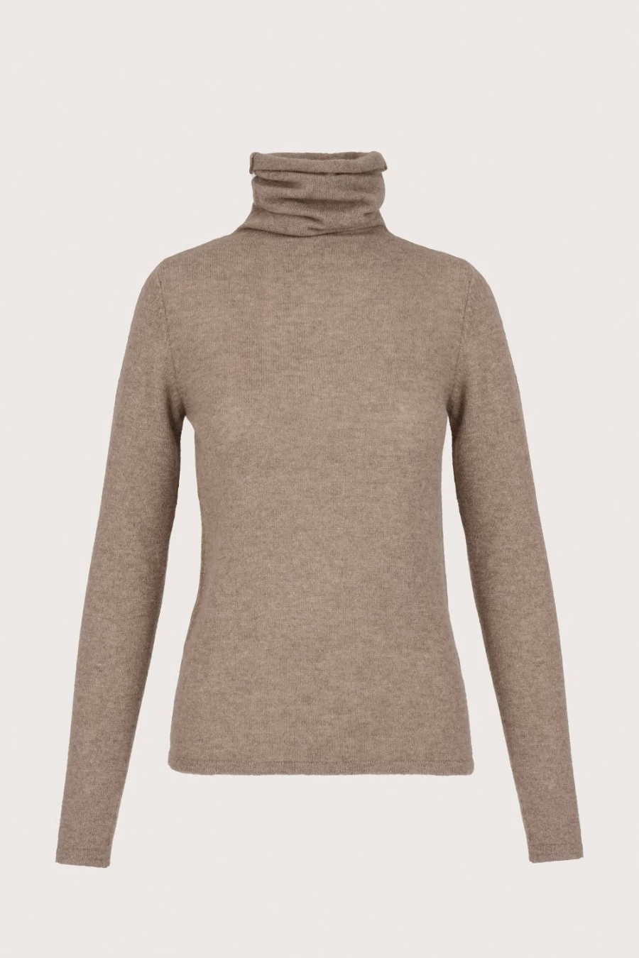 Sass & Edge Women's Flodden Cowl Cashmere Scarf in Brown | Soft & Warm Winter Wrap