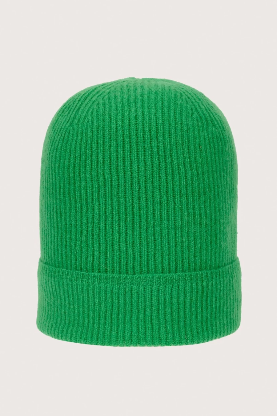 Sass & Edge Women's Renwick Fisherman Cashmere Beanie in Green
