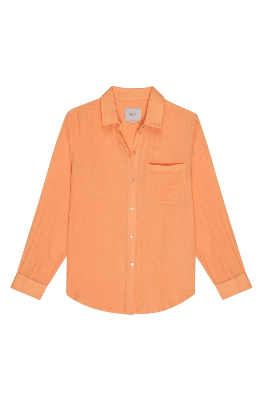 Rails Women's Ellis Shirt in Papaya - Classic Casual Top