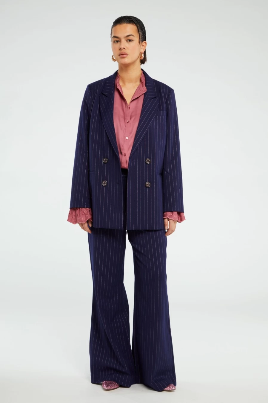 Fabienne Chapot Women's Remi Navy Uni Trousers
