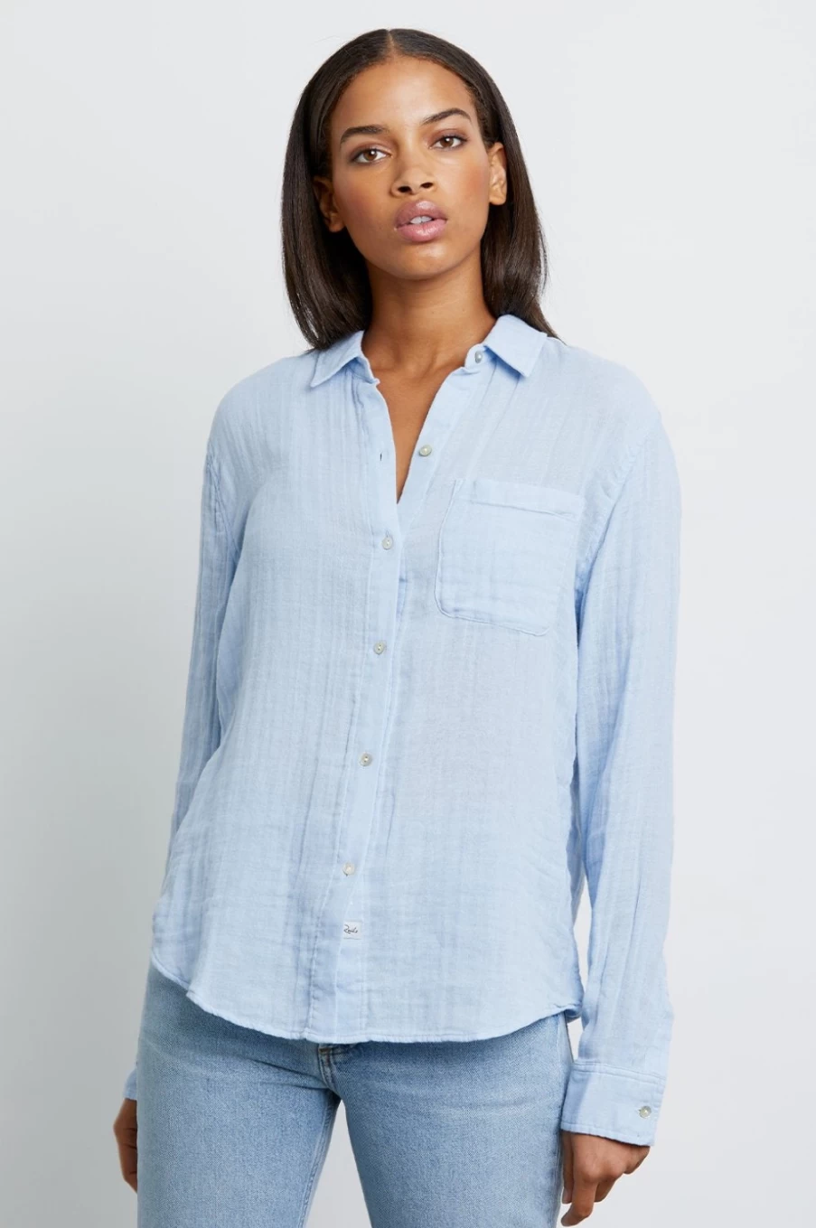 Rails Women's Ellis Shirt in Bluebell - Classic Casual Top