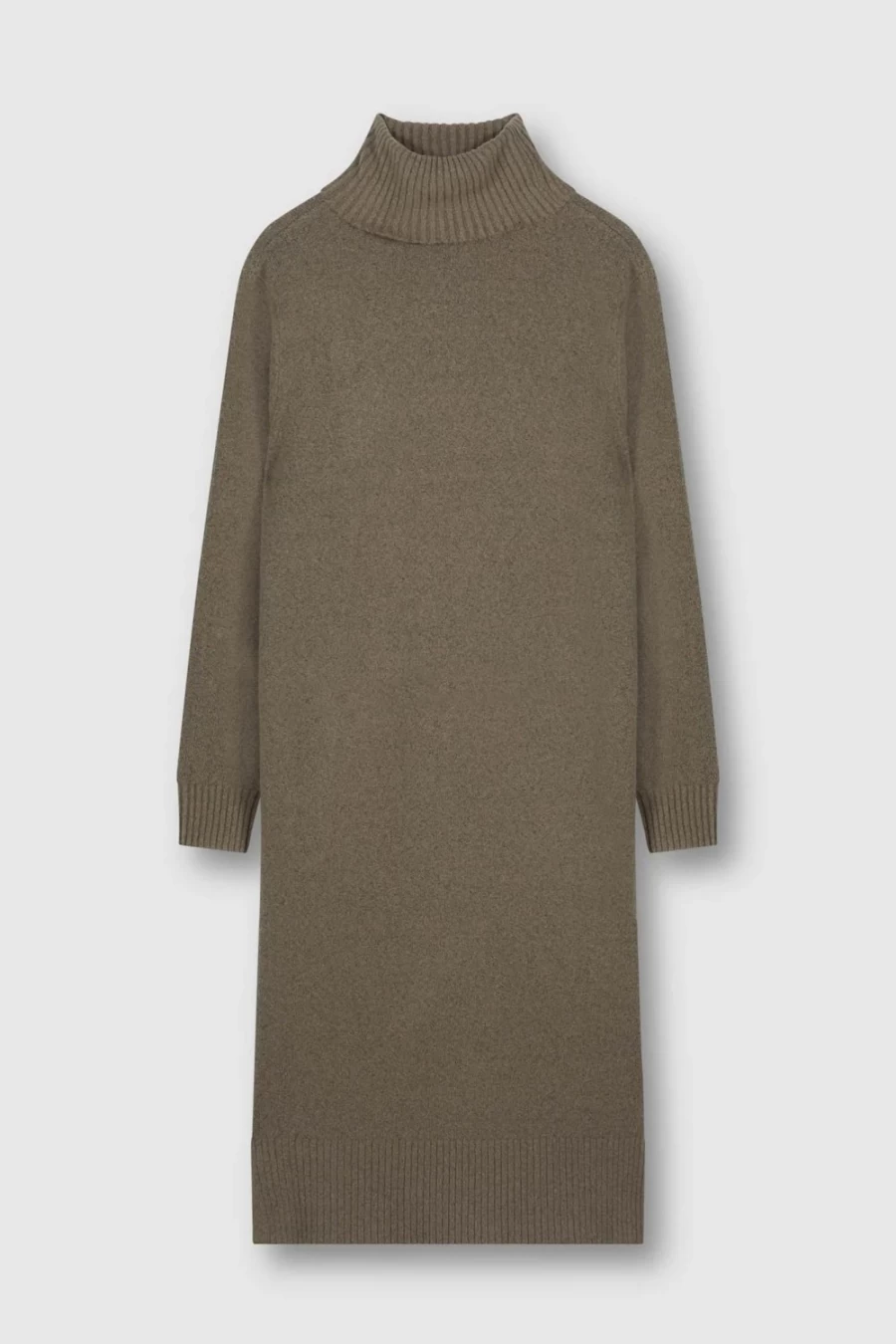 Rino & Pelle Women's Tenzil Taupe Dress - Elegant Casual Wear