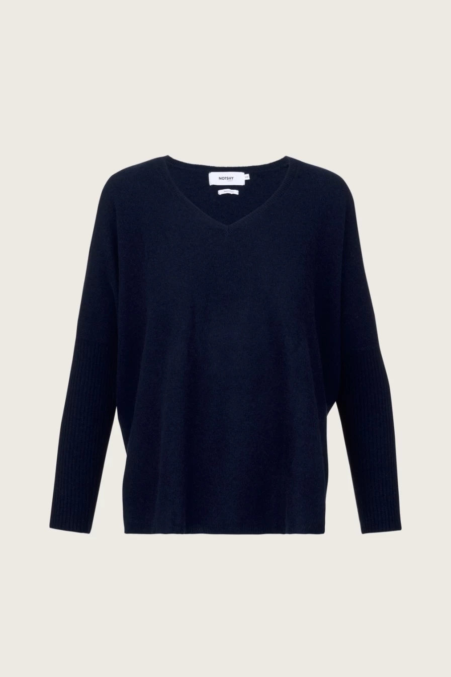 Not Shy Women's Faustine Jumper Marine - Stylish Knit Sweater for Women