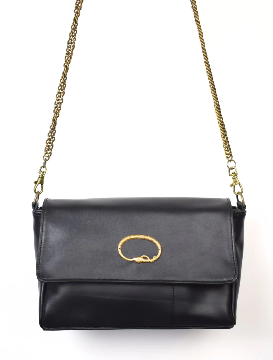 Sous Les Paves Women's Sacai Style Black Crossbody Bag