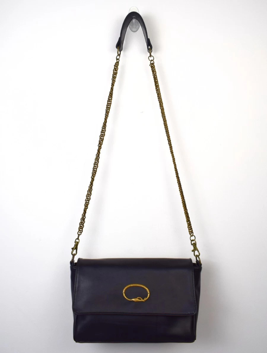 Sous Les Paves Women's Sacai Style Black Crossbody Bag
