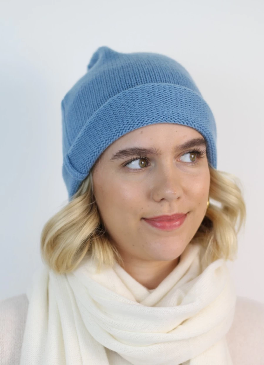 Not Shy Women's Ines Cashmere Hat – Luxurious Soft Winter Beanie for Women