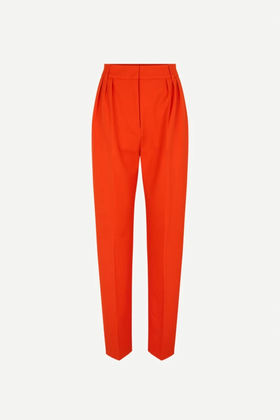 Samsoe Samsoe Women's Orange Meme Trousers - Trendy Casual Pants