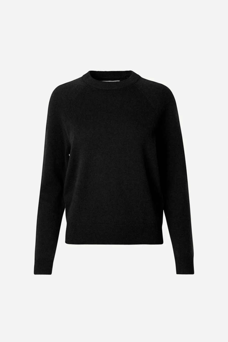 Samsoe Samsoe Women's Boston O-Neck Black Sweater