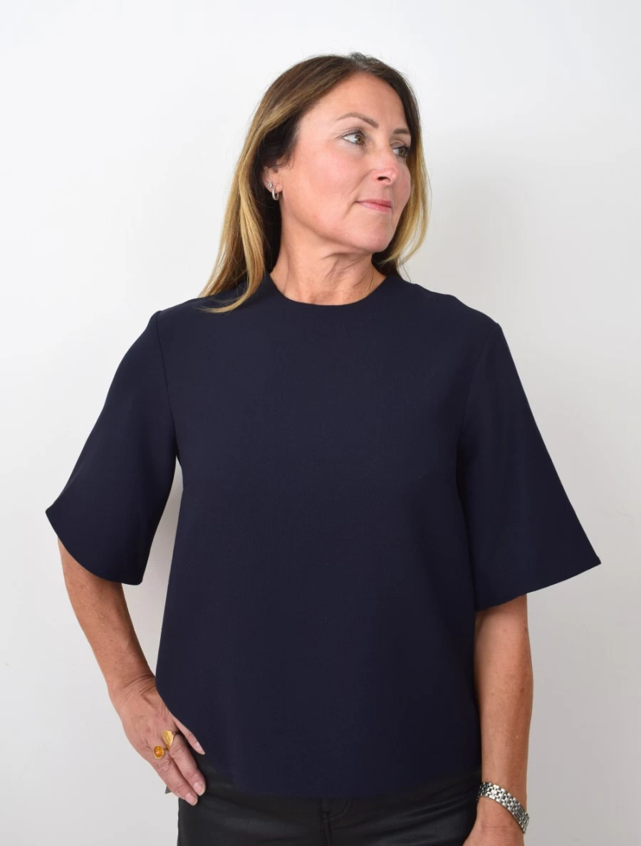 Mayla Women's Celeste Top in Midnight - Elegant Blouse for Stylish Outfits