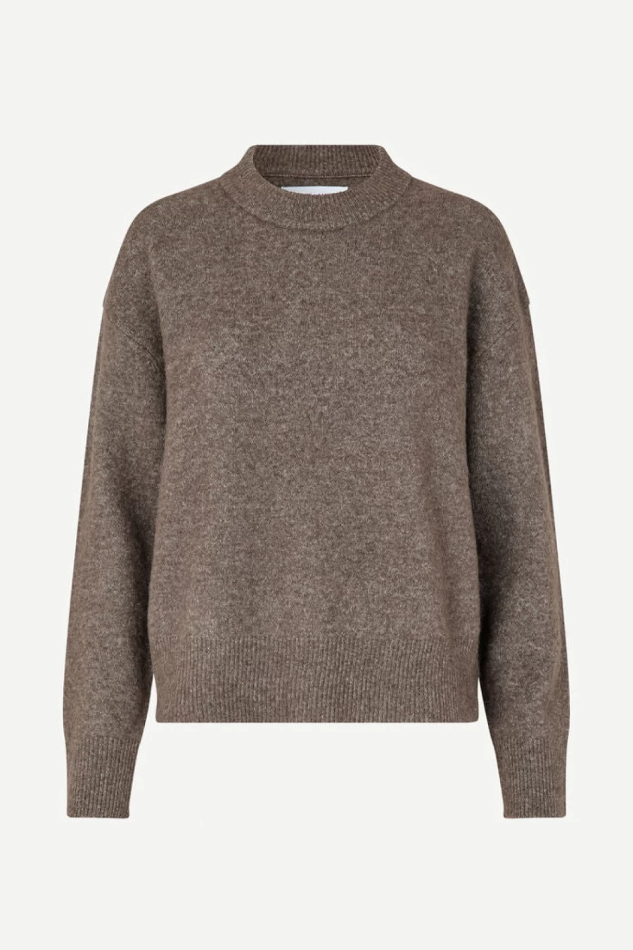 Samsoe Samsoe Women's Anour O-N Jumper in Major Brown