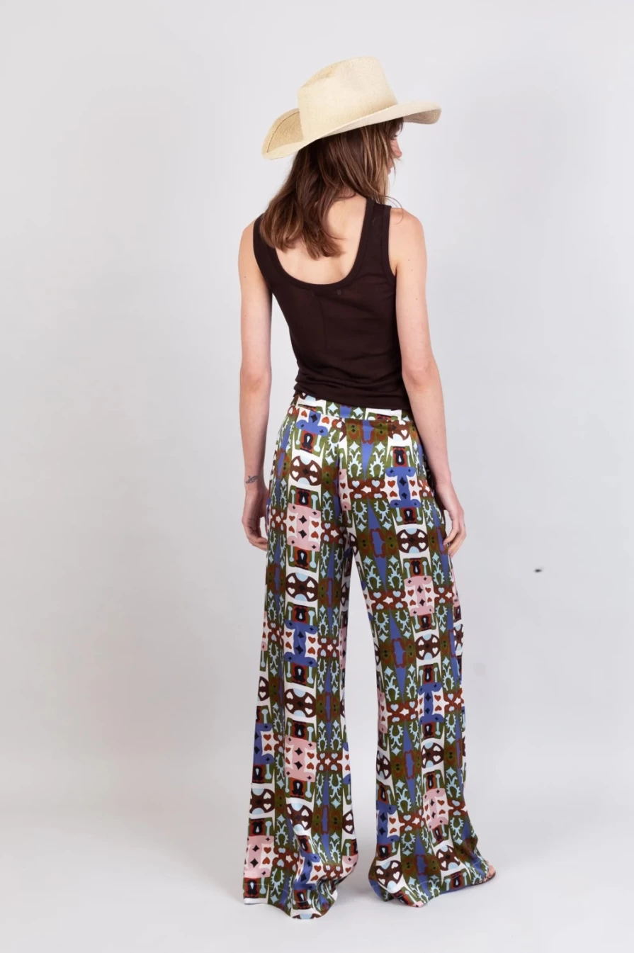 Jessica Russell Flint Women's Wide Leg Trousers - The Pink Horse Style