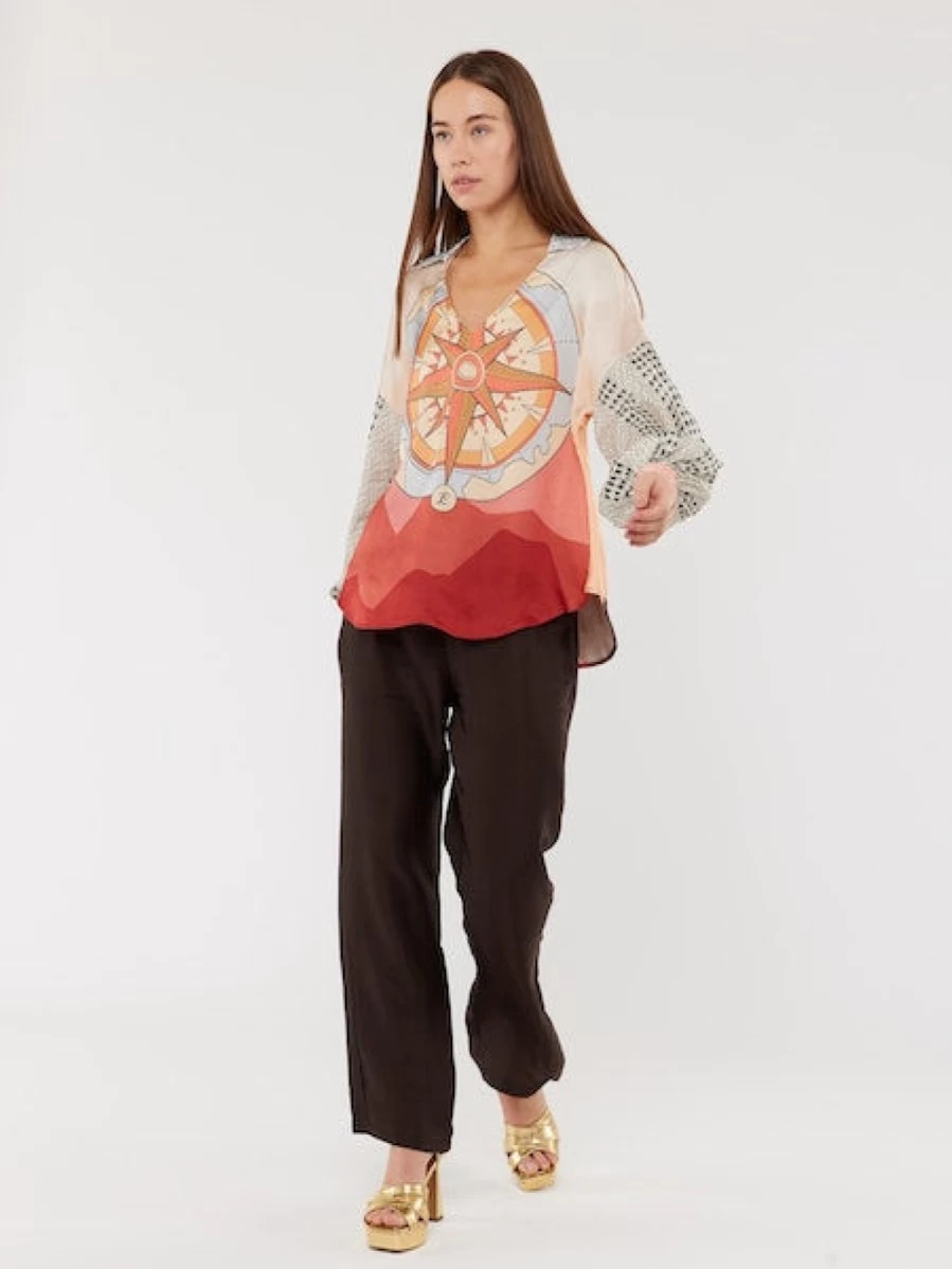 Women's Demi Trousers Black - ME369 High Waist Slim Fit Casual Pants