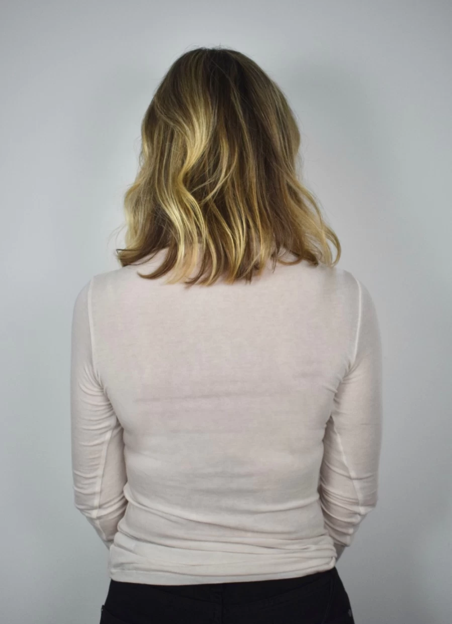 Second Female Women's Matima T-Neck Tee in Dark Chalk