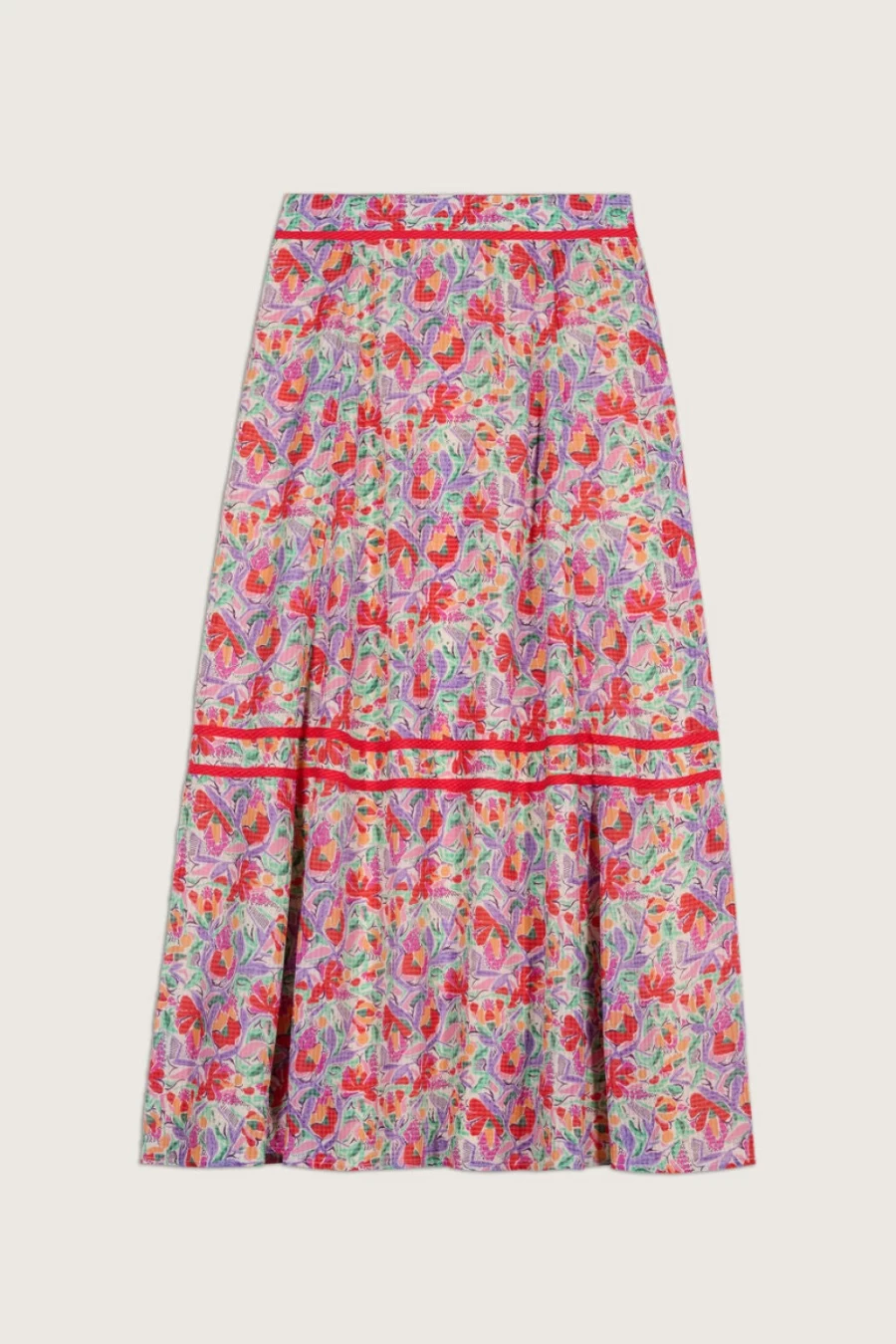 ba&sh Women's Aliya Skirt in Ecru - Elegant Casual Style