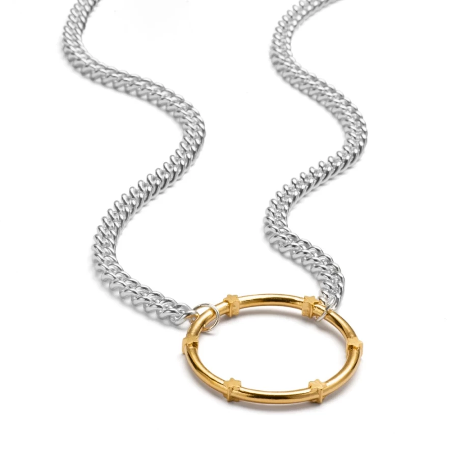 Chambers & Beau Star Halo Necklace for Women - Elegant Celestial Jewelry Gift