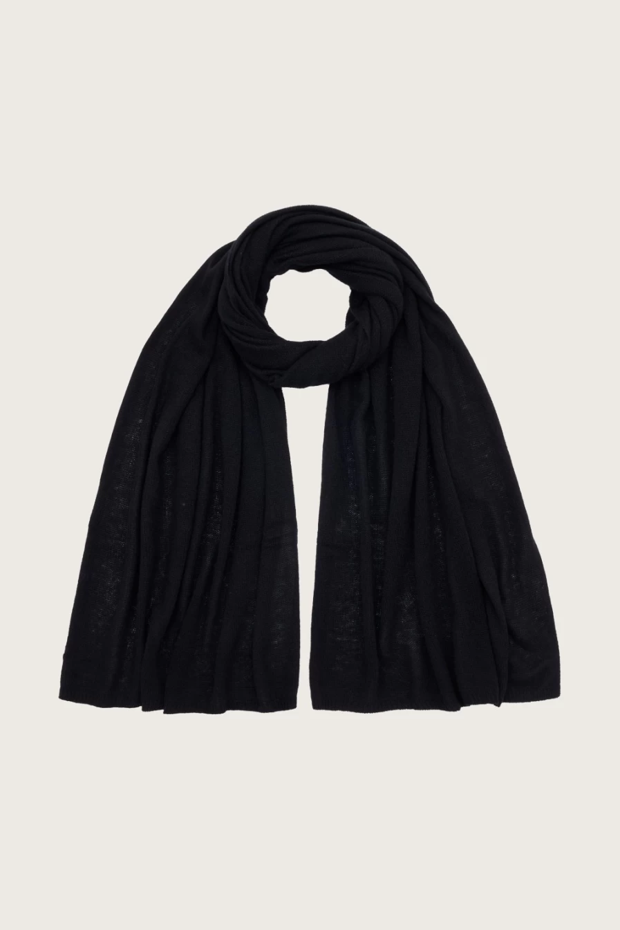 Not Shy Women's Jary Noir Cashmere Scarf - Luxurious Soft Winter Wrap