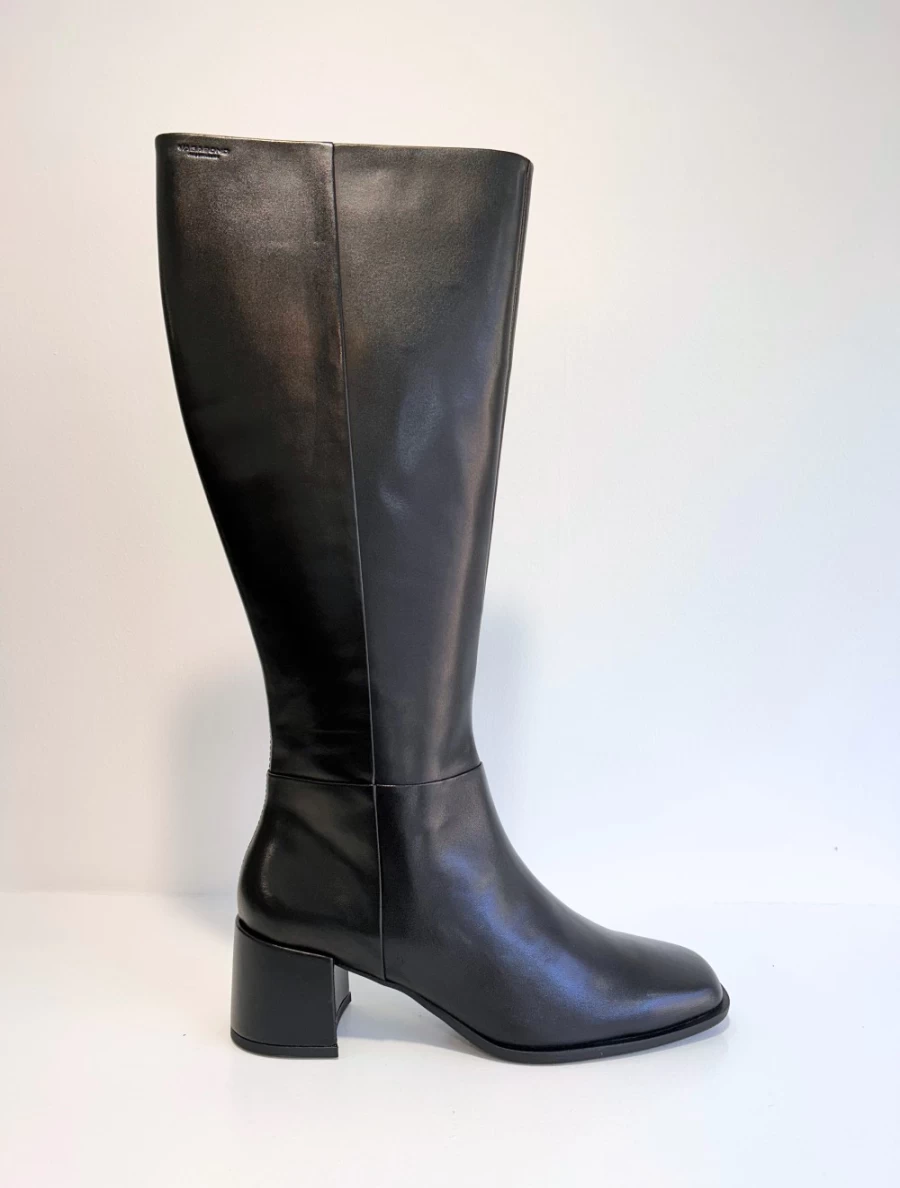 Vagabond Women's Stina Tall Boots in Black - Knee-High Leather Boots for Women