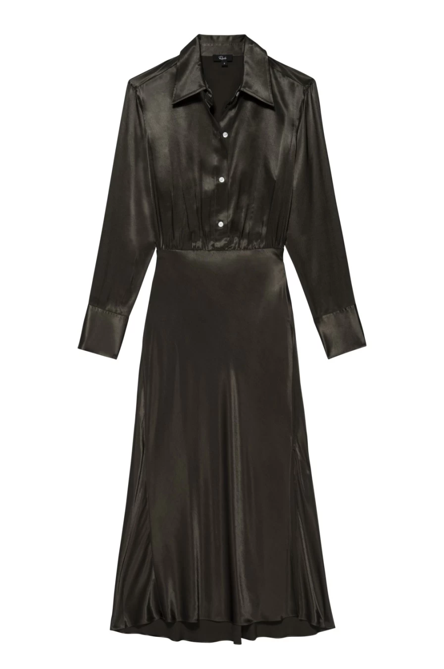 Rails Women's Kathleen Dress in Moss Green - Elegant Boho Style Midi Dress