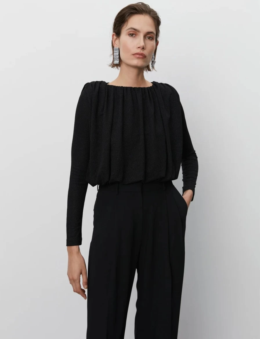 Day Birger et Mikkelsen Women's Jenkin Shimmering Black Top