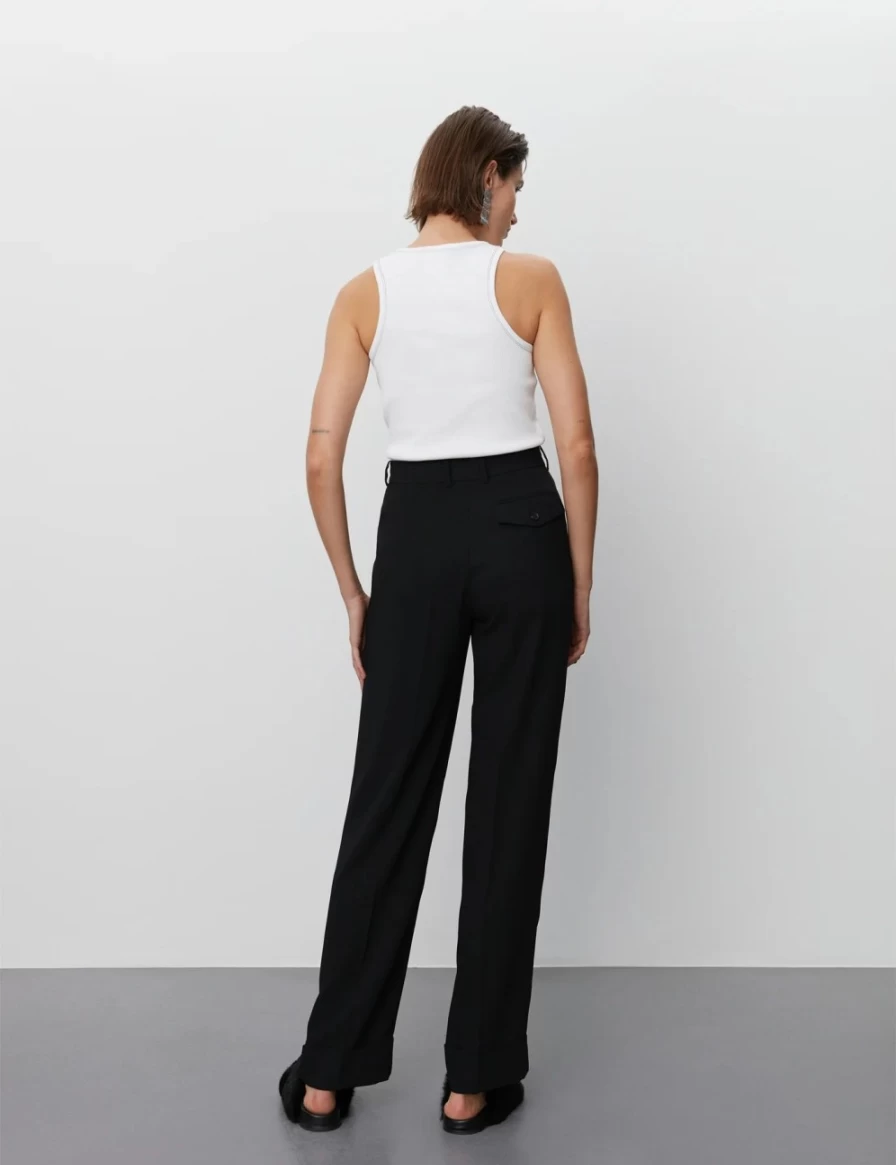 Day Birger et Mikkelsen Women's Classic Gabardine Trousers in Black