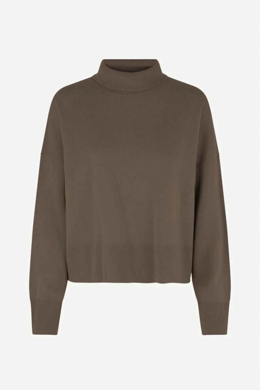 Samsoe Samsoe Women's Nola Turtleneck Sweater in Major Brown