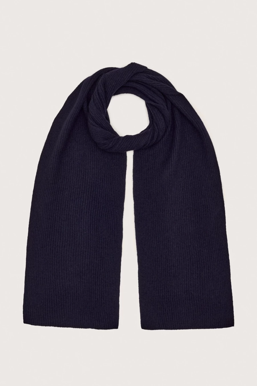 Sass & Edge Women's Navy Soutra Long Scarf - Elegant Winter Accessory