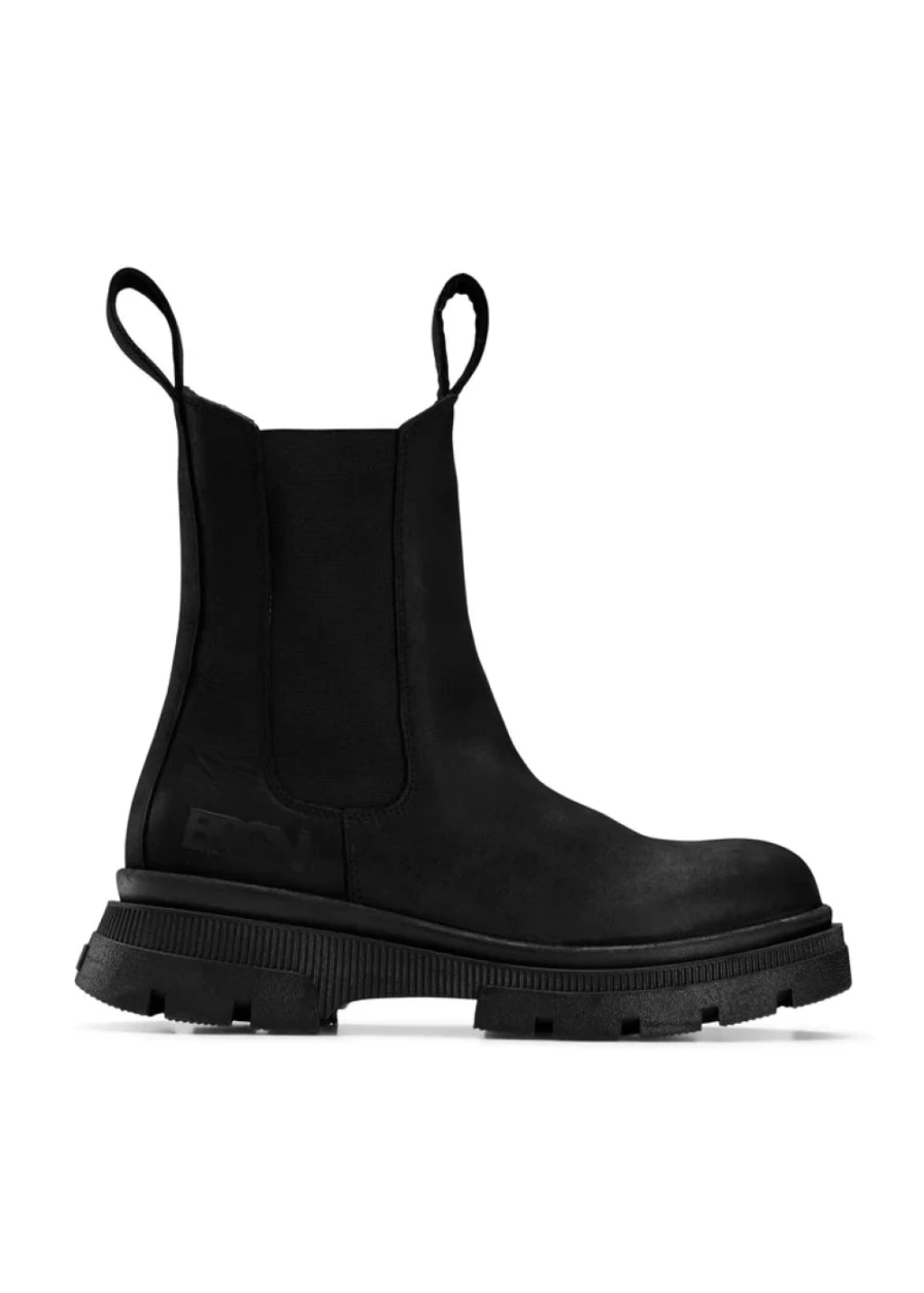 BRGN Women's Waterproof Chelsea Boots - Black Ankle Boots for Women, Slip Resistant & Comfortable