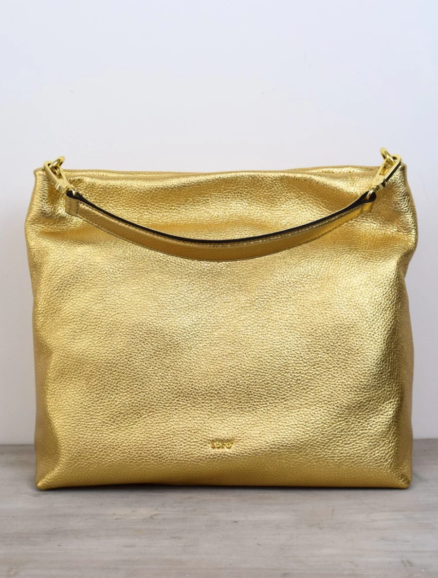 Abro Women's Hobo Kaia Bag in Shimmer Gold - Elegant Handbag for Women