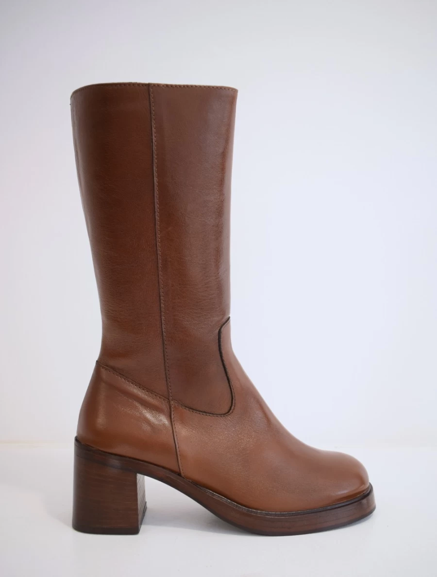 Donna Lei Women's Mino Boot in Amaretto - Stylish Ankle Boots for Women