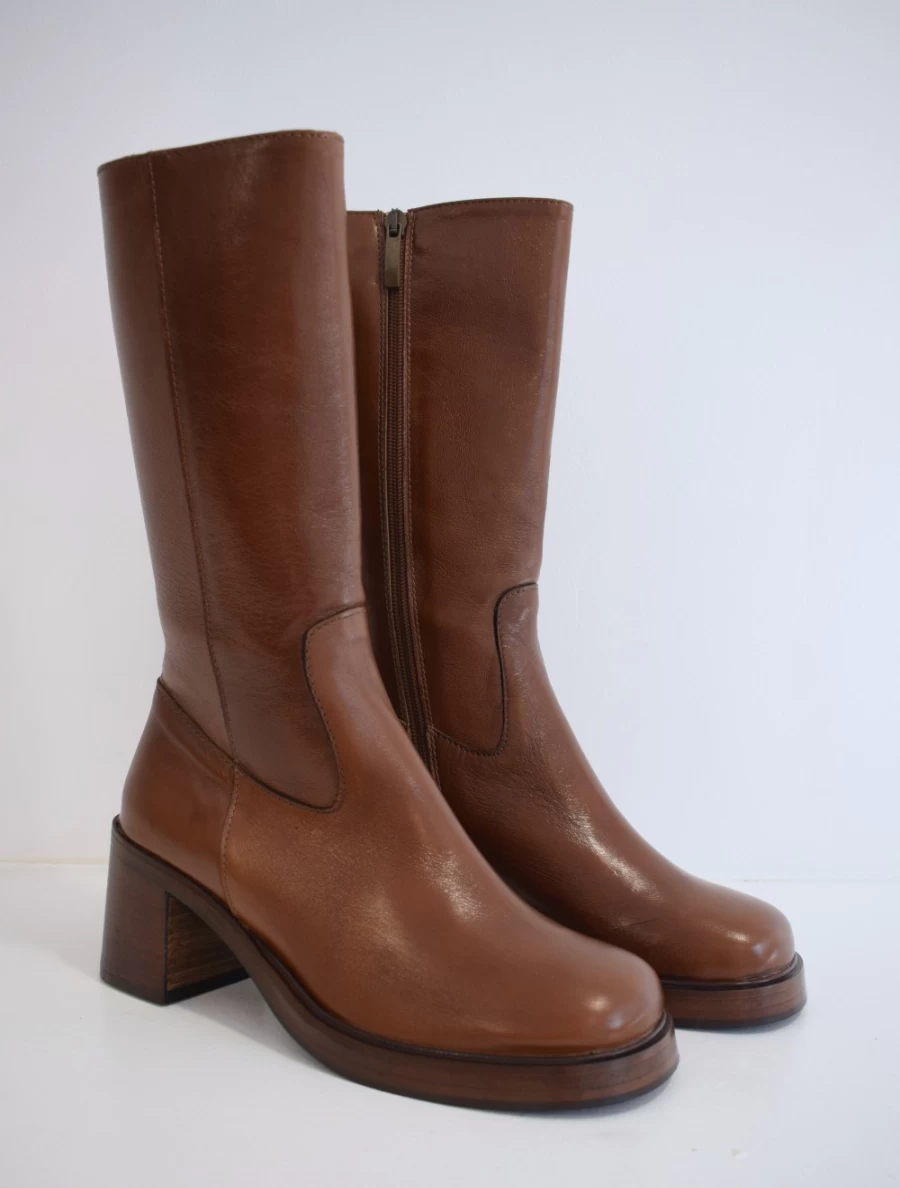 Donna Lei Women's Mino Boot in Amaretto - Stylish Ankle Boots for Women