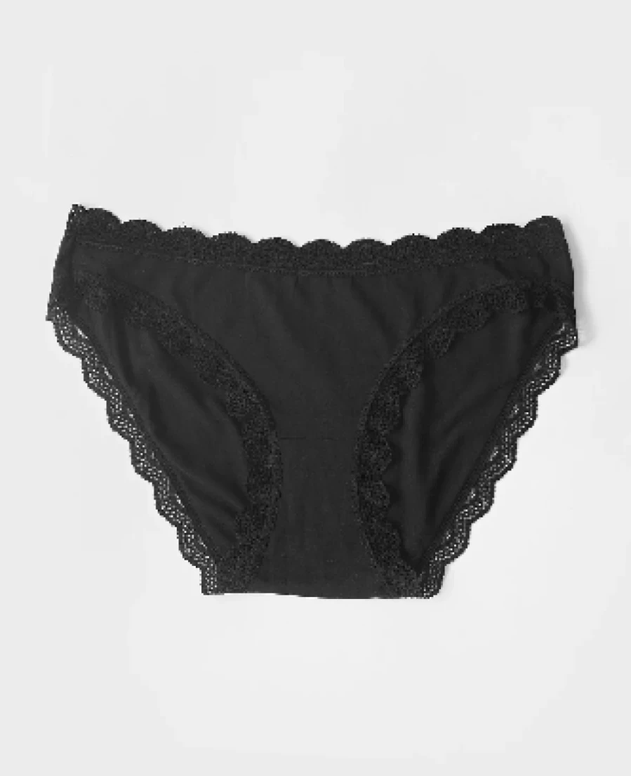 Stripe & Stare Women's Black Knicker - Single Box