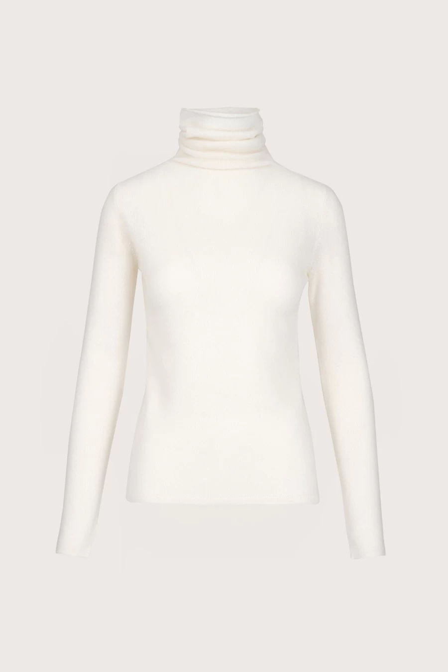 Sass & Edge Women's Flodden Cowl - Luxurious White Ice Cashmere Scarf